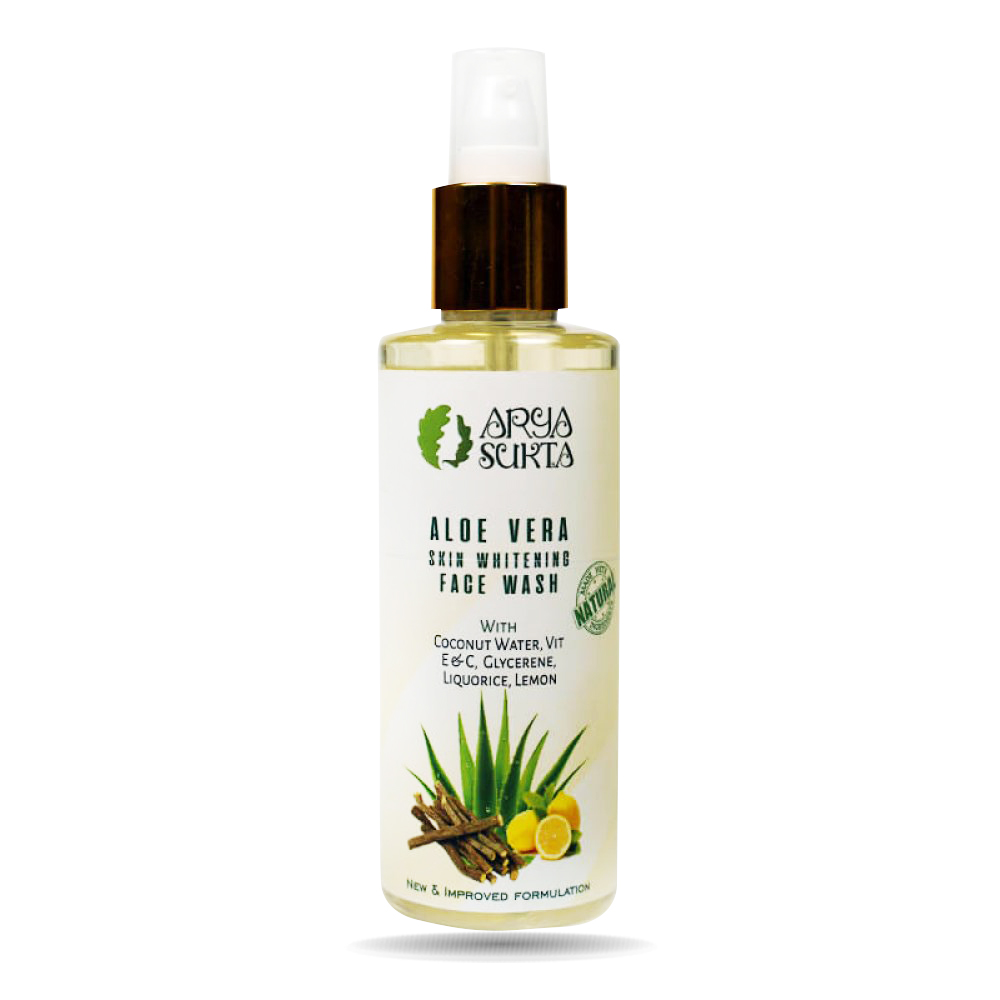 Arya Sukta Aloe Vera Skin Whitening Face Wash 200ml